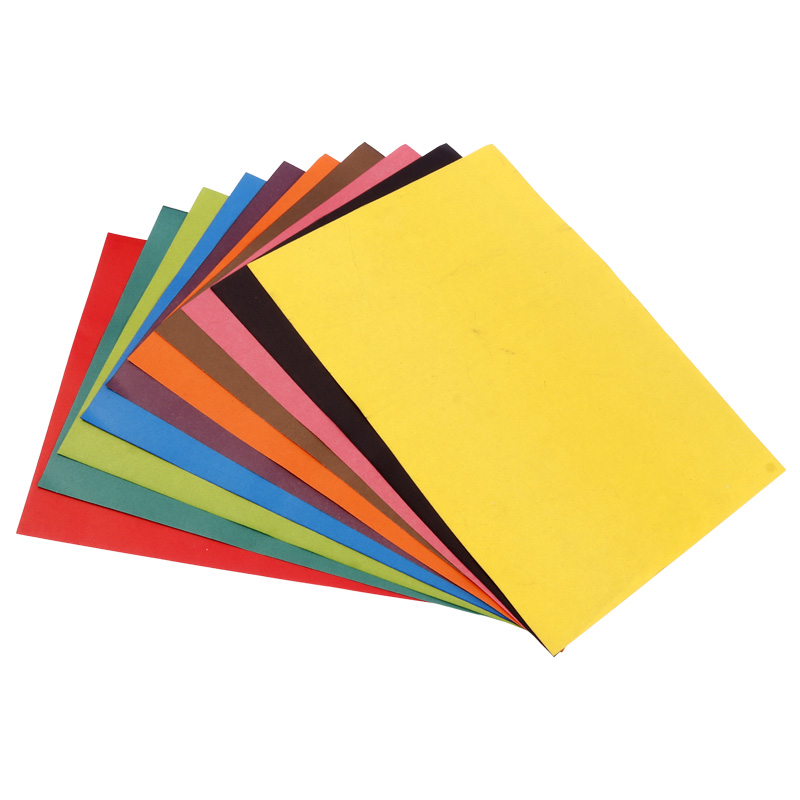 مقوا رنگی A4 105g بسته 10 عددی