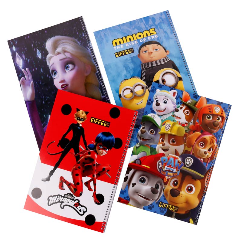 دفتر نقاشی سیمی 50 برگ ایفل