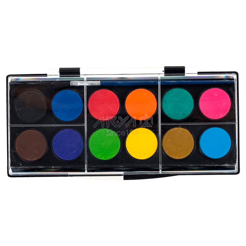 آبرنگ 12 رنگ آریا Arya 5009