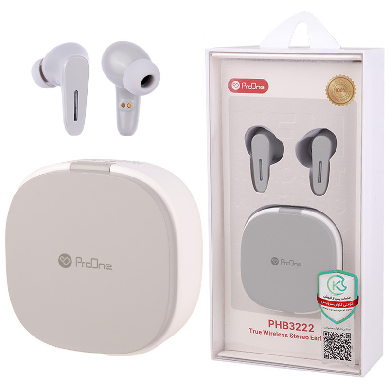 هندزفری بلوتوث دو تایی ProOne PHB3222 TWS