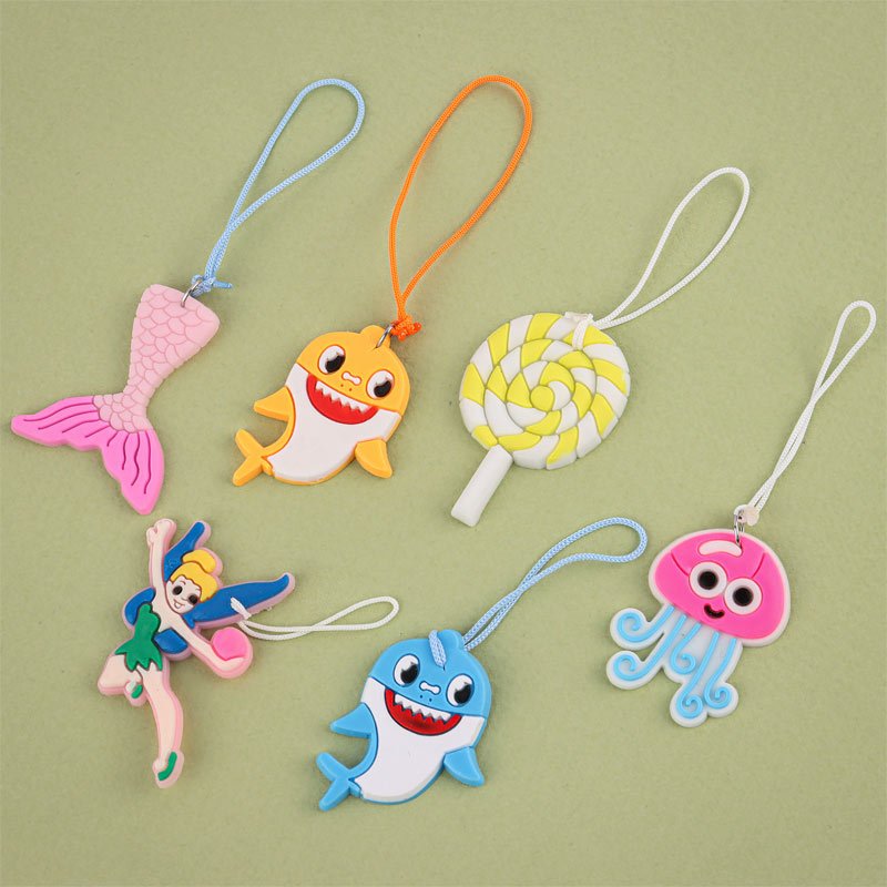 آویز فلش و موبایل پلاستیکی کد 1