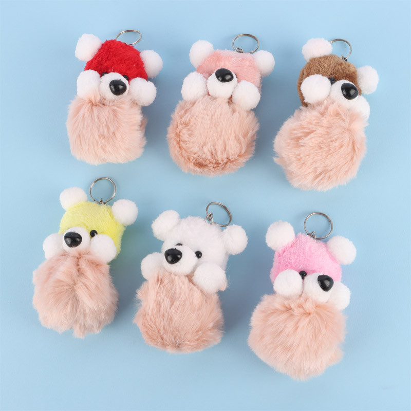 جاکلیدی خرس پوم پوم دار