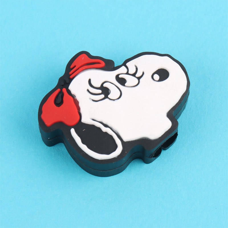 محافظ سری کابل طرح سگ مشکی سفید