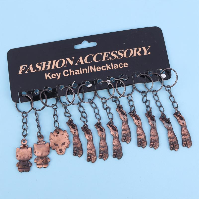 جاکلیدی برنزی طرح عروسک