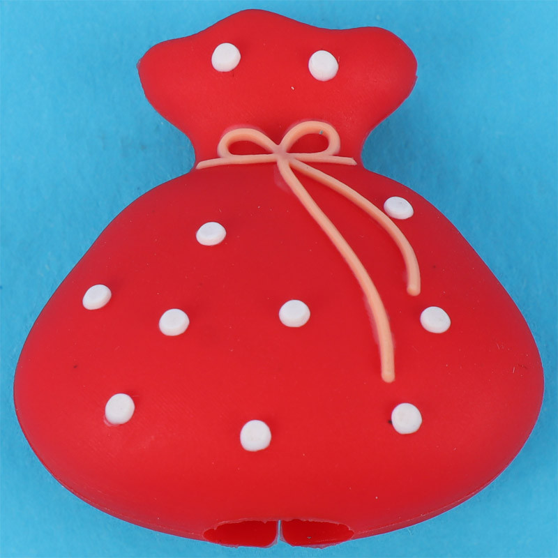 محافظ کابل شارژر طرح لباس قرمز