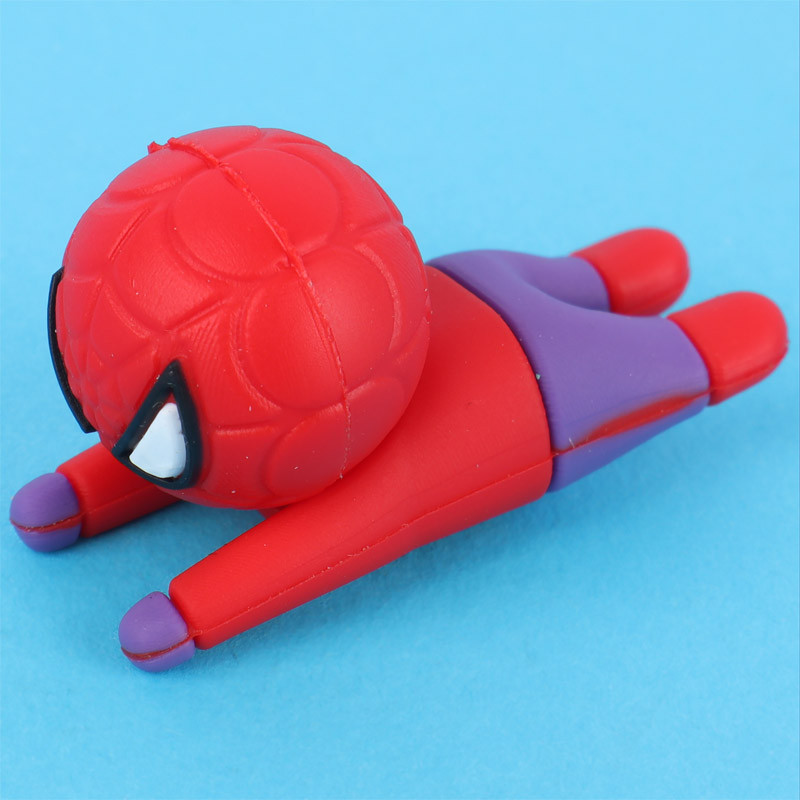 محافظ کابل شارژر طرح مرد عنکبوتی کد 1