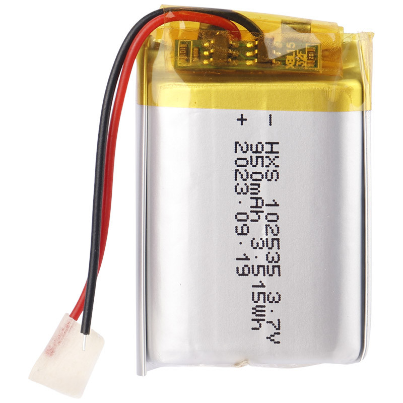 باتری لیتیوم 950mAh 10*25*35mm 102535