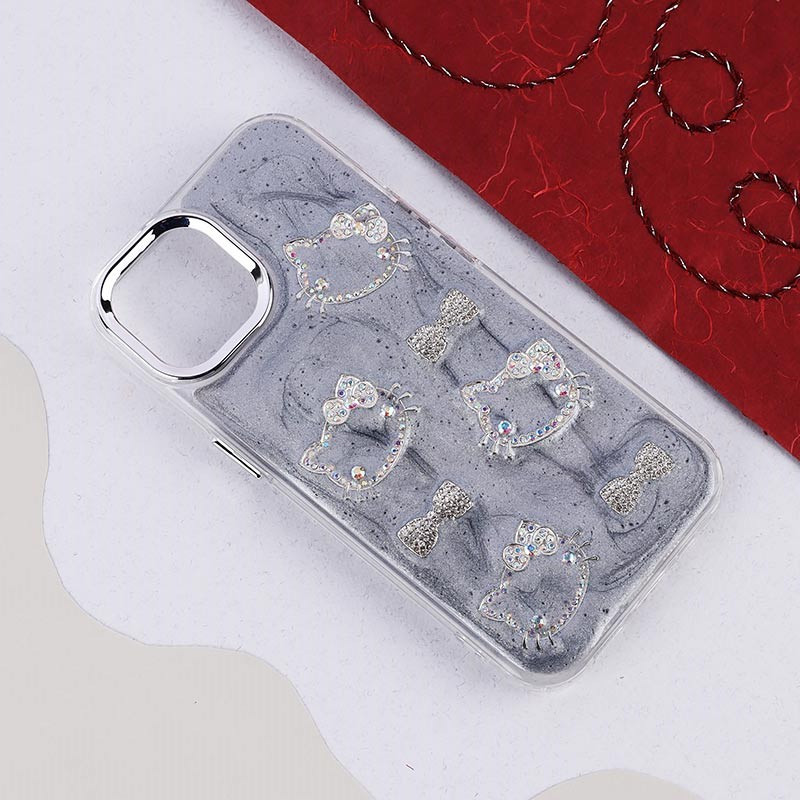 قاب اکلیلی Vip Max آیفون iPhone 15 طرح Kitty