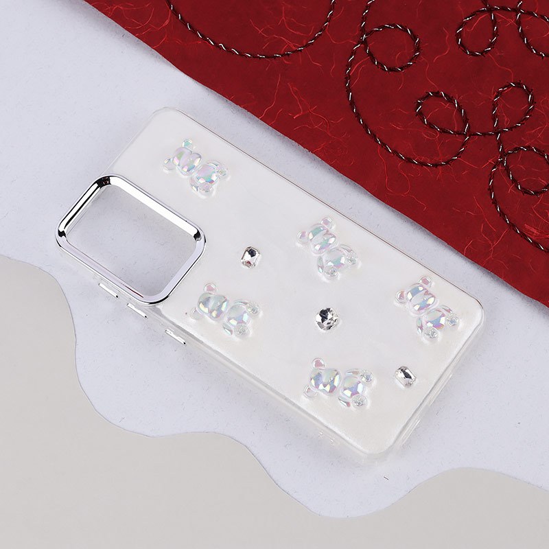 قاب اکلیلی Vip Max سامسونگ Galaxy S21 FE 5G نگین دار فانتزی