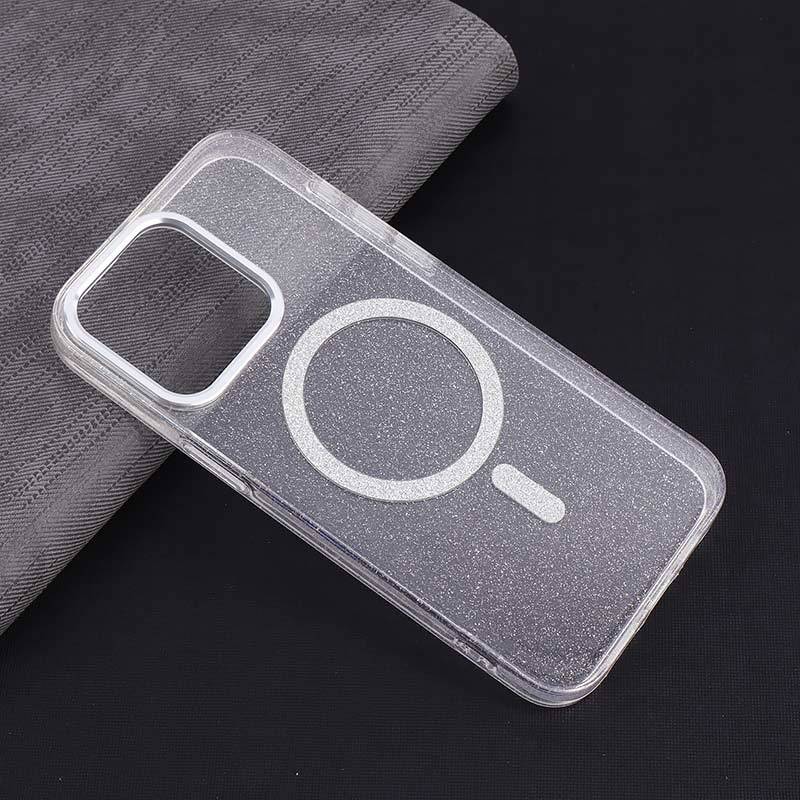 قاب اکلیلی مگ سیف Vip Max آیفون iPhone 15 Pro Max دور محافظ متال