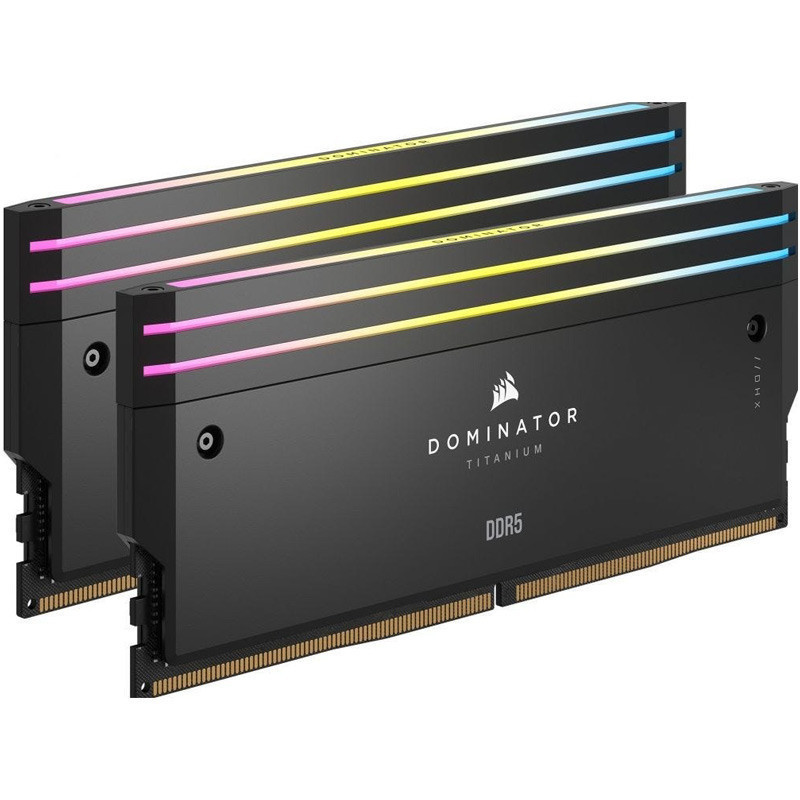 رم کامپیوتر Corsair Dominator Titanium RGB DDR5 64GB 6000MHz CL30 Dual