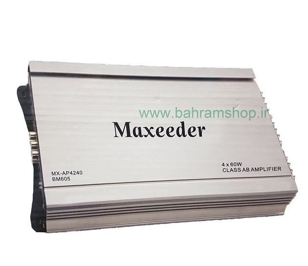 Maxeeder MX-AP4240 BM605 آمپلی فایر 4 کانال مکسیدر