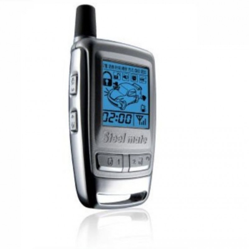 8006 Steel Mate Redbat دزدگیر دو ریموت تصویری استیل میت