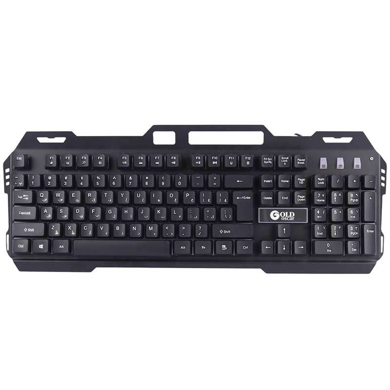 کیبورد و موس گیمینگ گلد اسکار K19