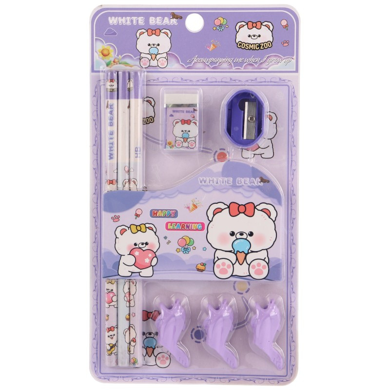 ست لوازم تحریر 8 عددی WS-9902