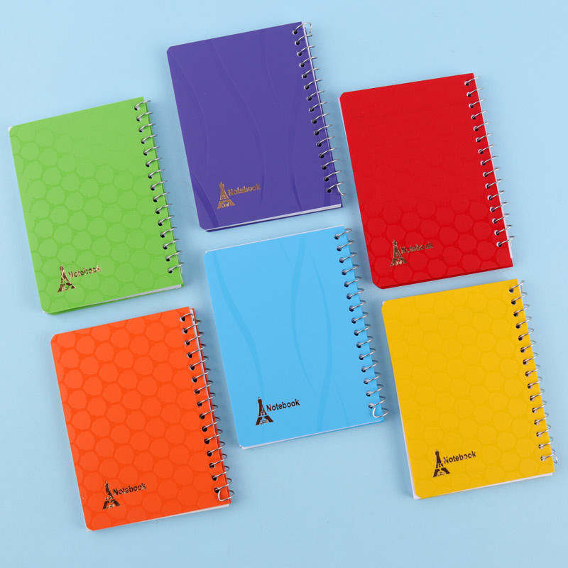 دفترچه یادداشت 70 برگ طرح رنگی ایفل کد 3