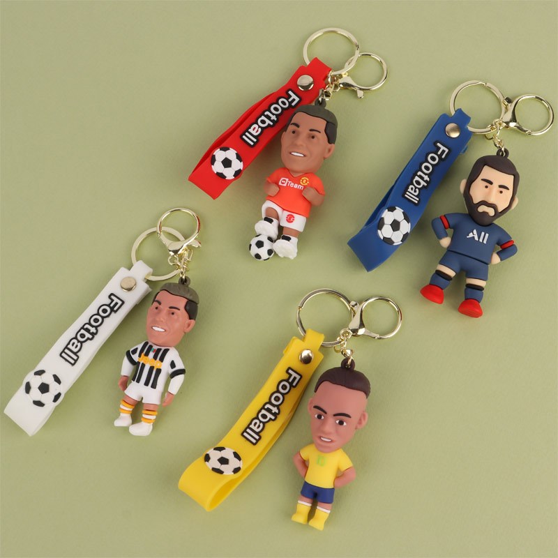 جاکلیدی سیلیکونی طرح فوتبالیست