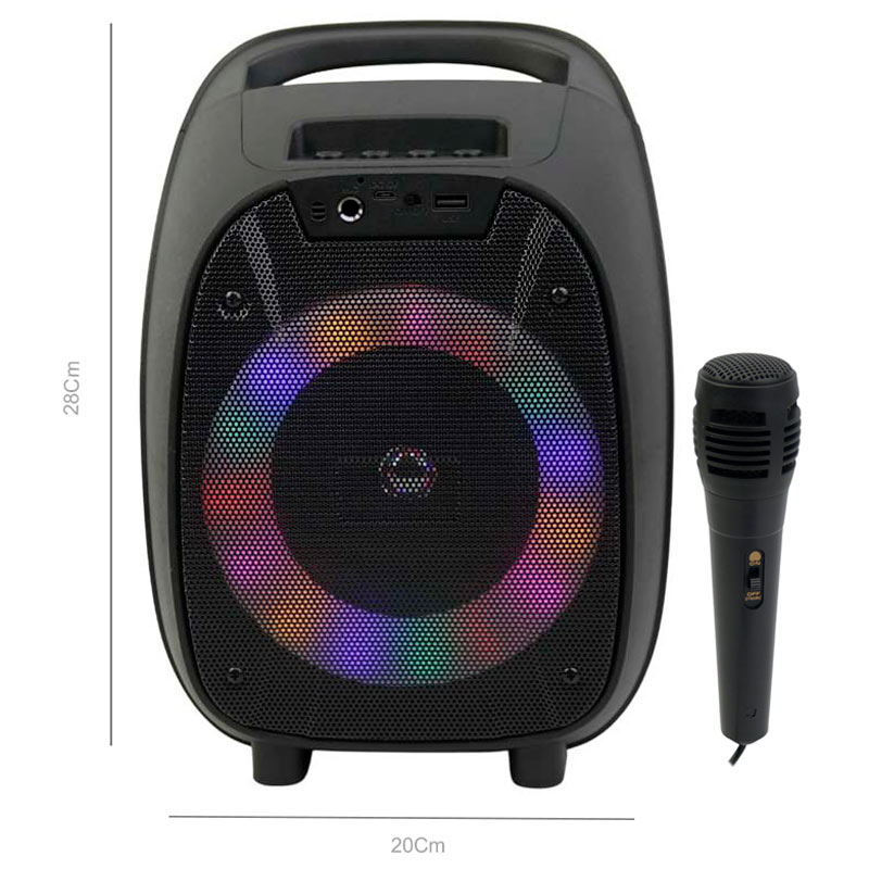 اسپیکر بلوتوثی فلش خور Btspeaker ZQS6123 + میکروفون
