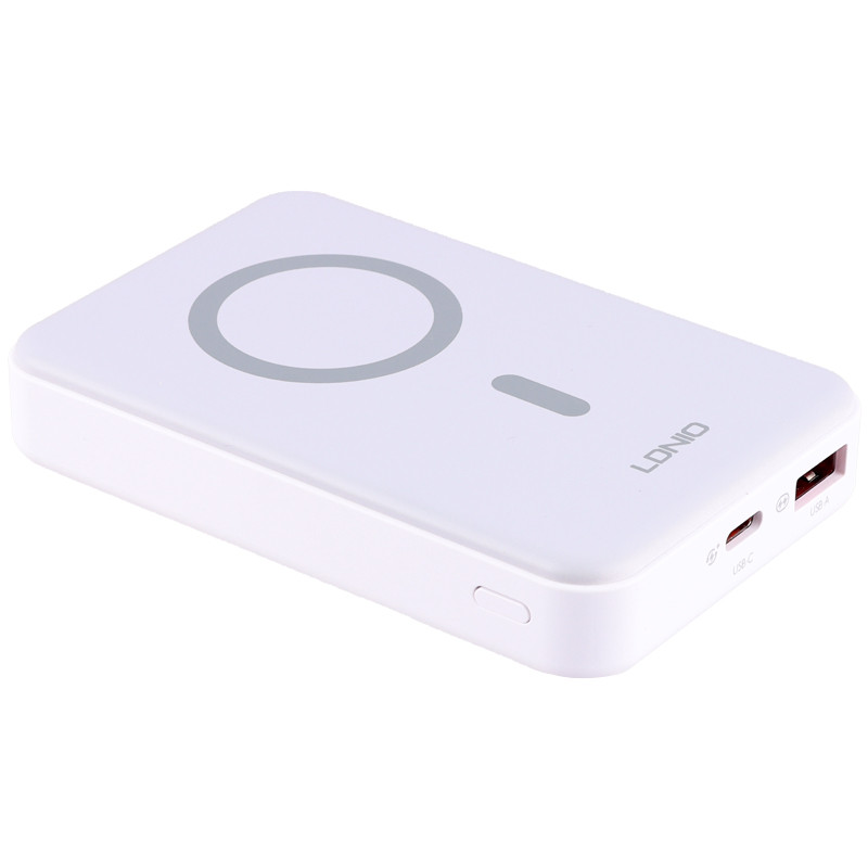 پاور بانک بی سیم فست شارژ الدینیو PQ16 QC3.0 PD3.0 22.5W ظرفیت 10000 میلی آمپر ساعت