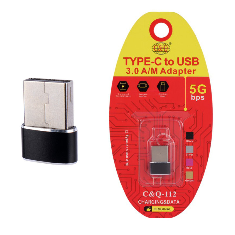 تبدیل C&Q-112 Type-C To USB3.0 OTG