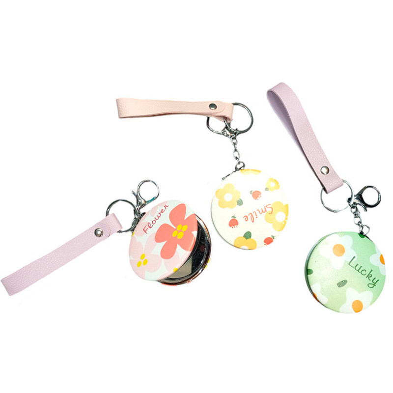 جاکلیدی آینه دار طرح گل