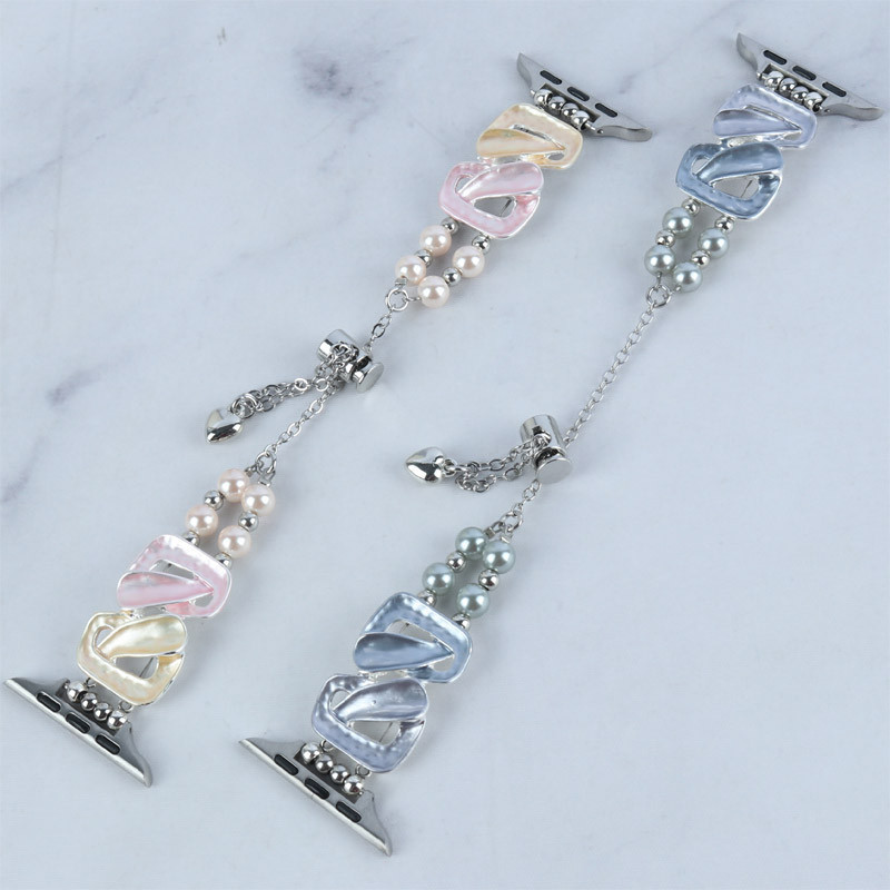 بند اپل واچ Guoi سایز 42/44/45/49 میلی متری طرح مروارید