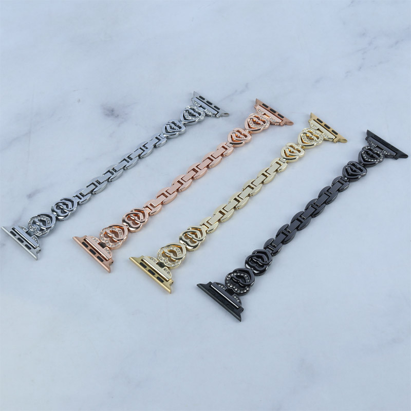 بند اپل واچ Guoi سایز 42/44/45/49 میلی متری طرح قلب