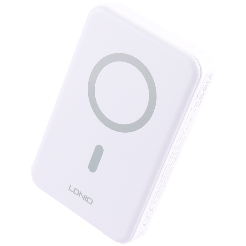 پاور بانک بی سیم فست شارژ الدینیو PQ16 QC3.0 PD3.0 22.5W ظرفیت 10000 میلی آمپر ساعت