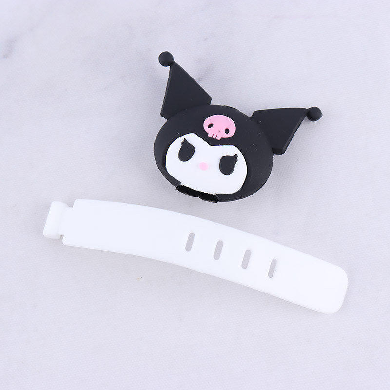 ست محافظ کابل و کلگی شارژر سامسونگ طرح Kuromi