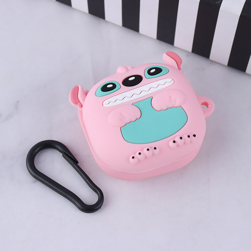 کاور سیلیکونی عروسکی گلکسی بادز 2 طرح Pink Stitch