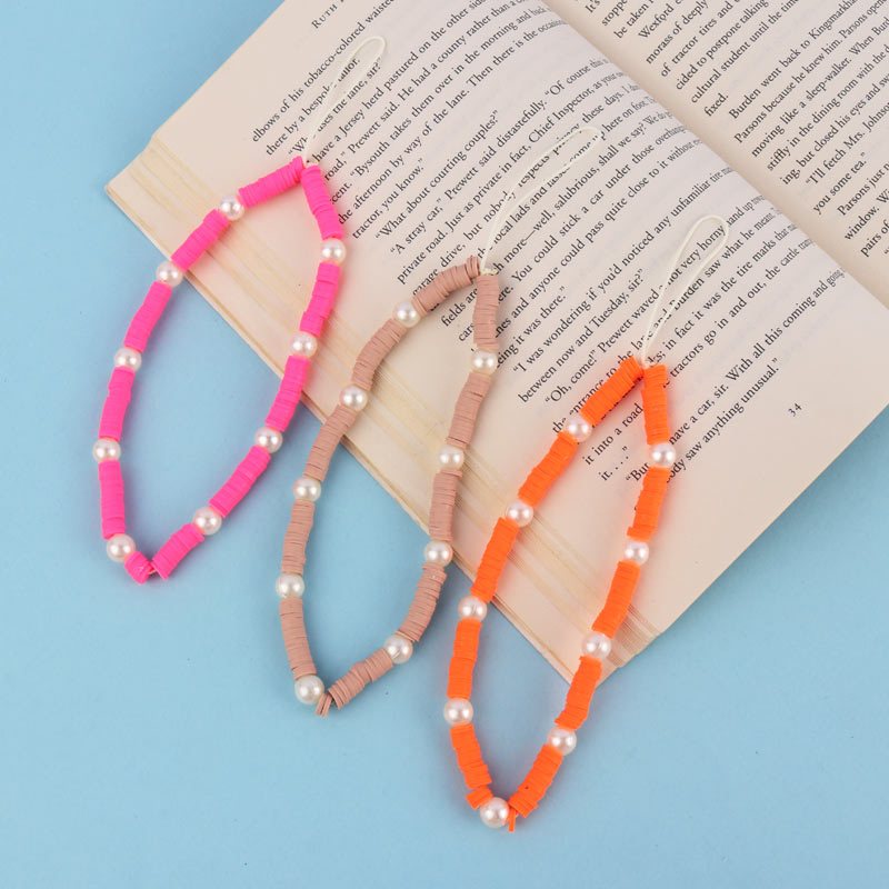 آویز فلش و موبایل فیمو مرواریدی