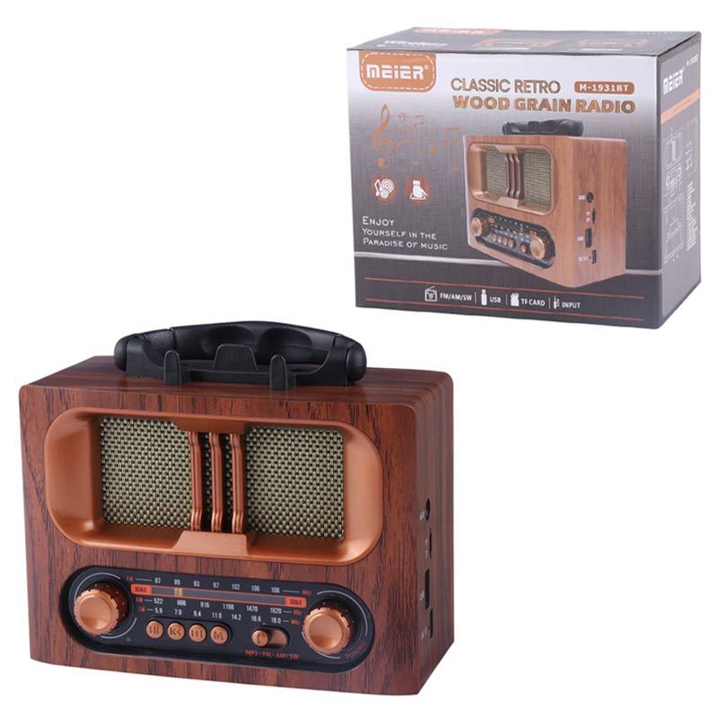 رادیو اسپیکر بلوتوثی رم و فلش خور Meier M-1931BT