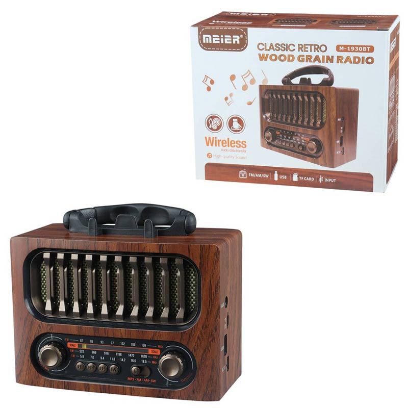 رادیو اسپیکر بلوتوثی رم و فلش خور Meier M-1930BT