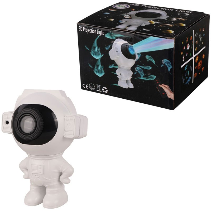 چراغ رقص نور کهکشانی اسپیکر دار بلوتوثی 3D Projection Light-S