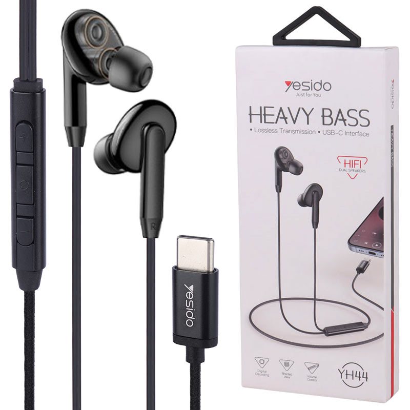 هندزفری تایپ سی یسیدو YH44