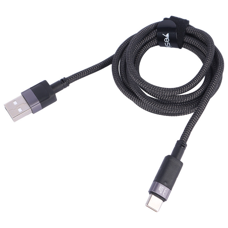 کابل تایپ سی فست شارژ 3 آمپر یسیدو CA123C طول 1.2 متر