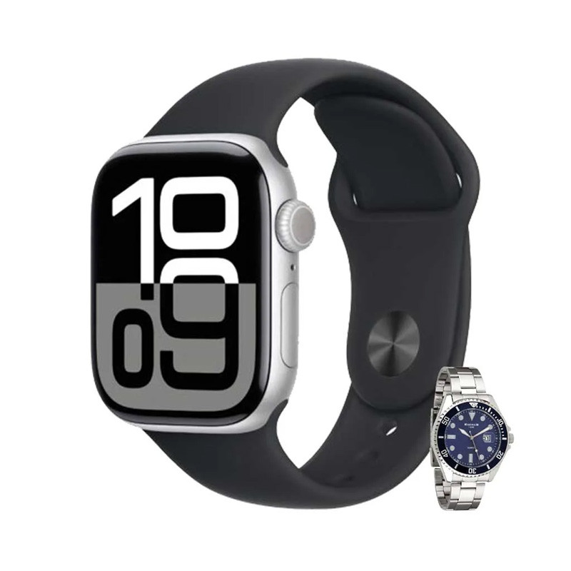 ساعت هوشمند JSYES M75 Max + یک عدد ساعت عقربه ای