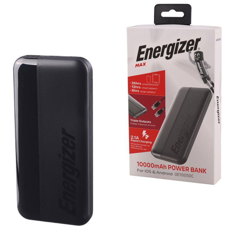 پاور بانک فست شارژ انرجایزر Ultimate UE10050C 10.5W ظرفیت 10000 میلی آمپر ساعت