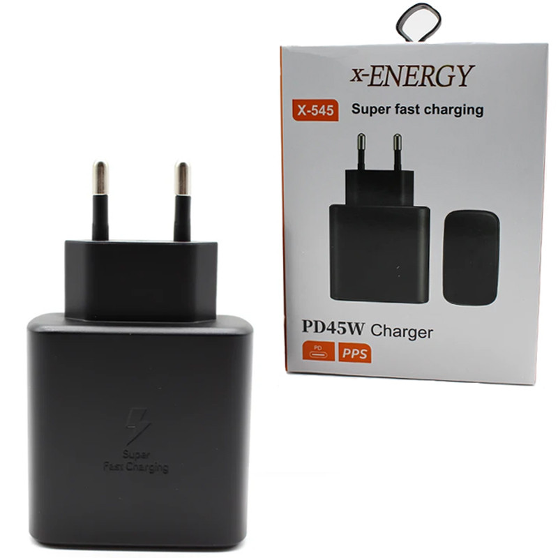 شارژر دیواری 45 وات ایکس انرژی X-545 QC3.0 PD 3A