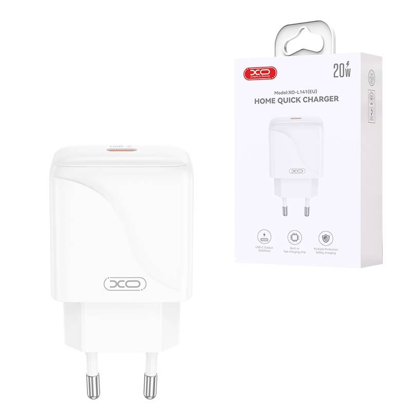 شارژر دیواری 20 وات ایکس او XO-L141 QC PD 3A