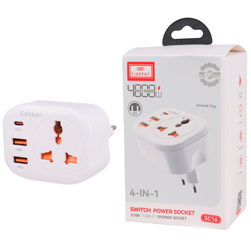 شارژر دیواری 12 وات ارلدام ES-SC16