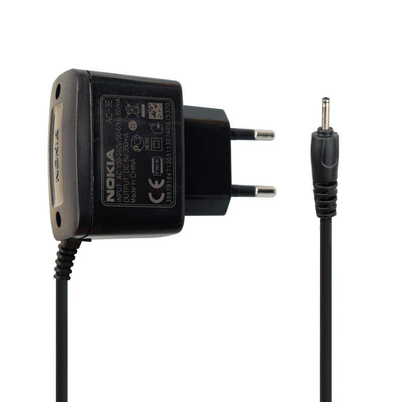 شارژر سوزنی ریز اصلی Nokia 6101 شرینک