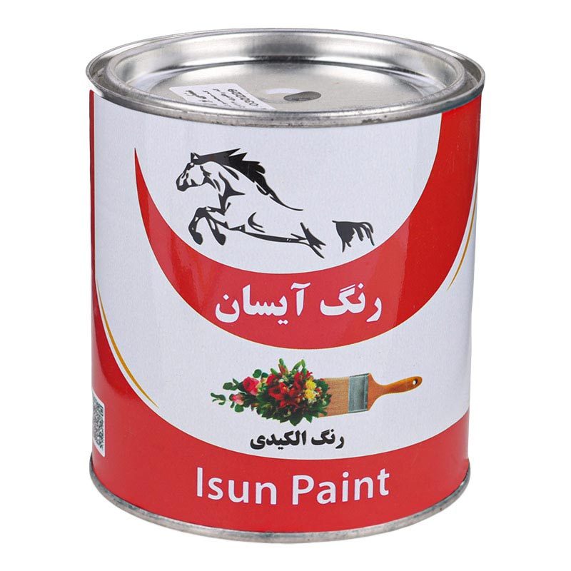 رنگ روغنی مشکی براق Isun Fam Iranian 1Kg