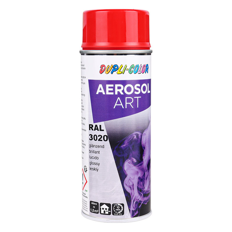 اسپری رنگ قرمز Dupli-Color Aerosol Art RAL 3020 400ml