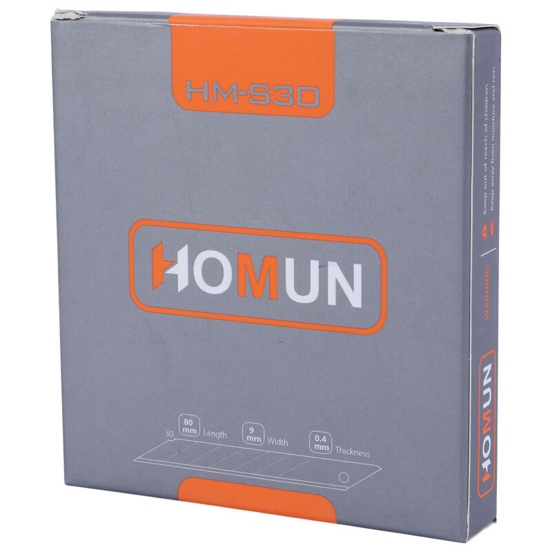 تیغ کاتر کوچک هومان HM-S30 بسته 100 عددی