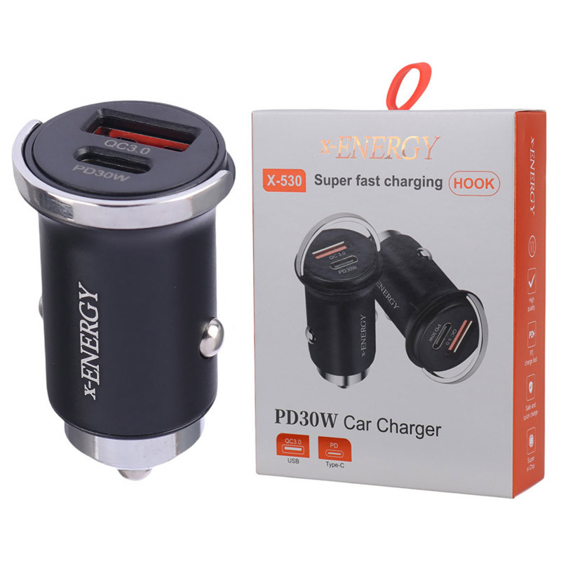 شارژر فندکی 30 وات ایکس انرژی X-530