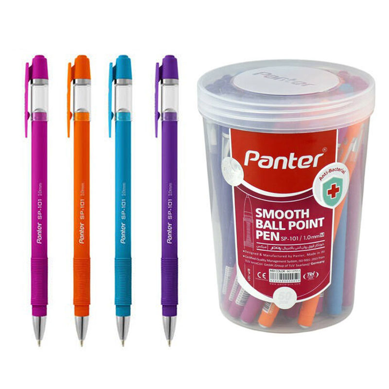 خودکار پنتر رنگی Panter SP-101 1mm بسته 50 عددی