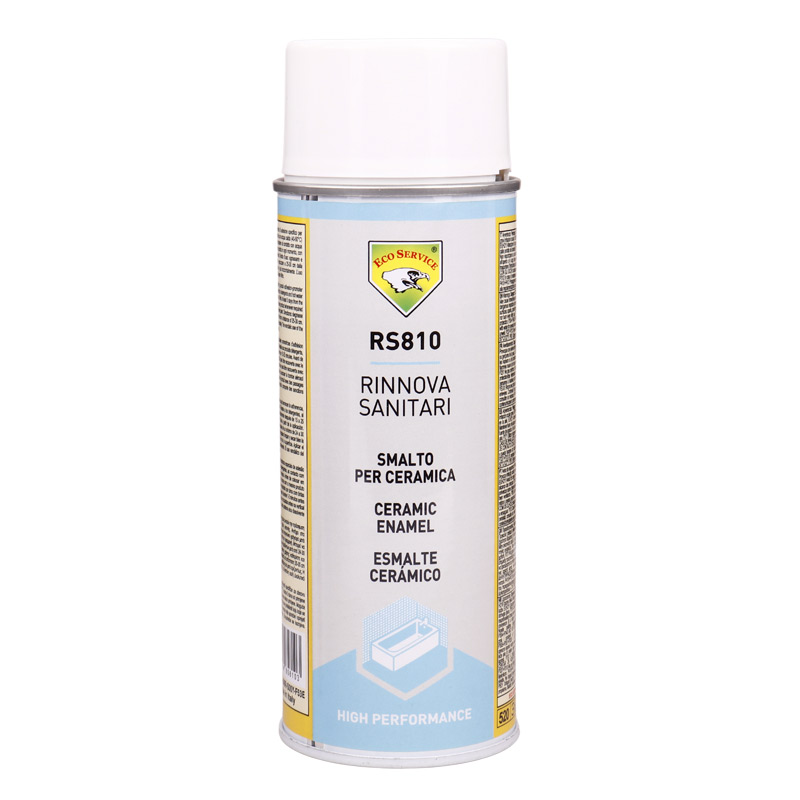 اسپری رنگ لعاب سفید Eco Service Rinnova Sanitari RS810 400ml