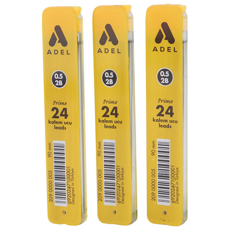 نوک مداد نوکی ادل 0.5 میلی متر Prime بسته 24 عددی