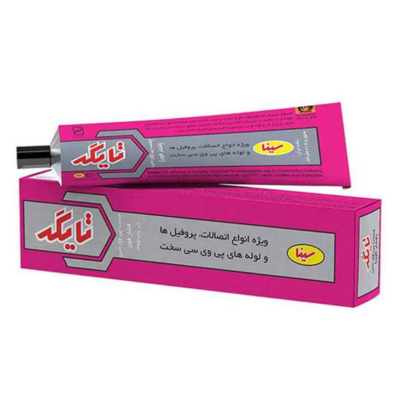چسب پی وی سی سینا Tiger H-PR500 حجم ۱۰۰ گرم